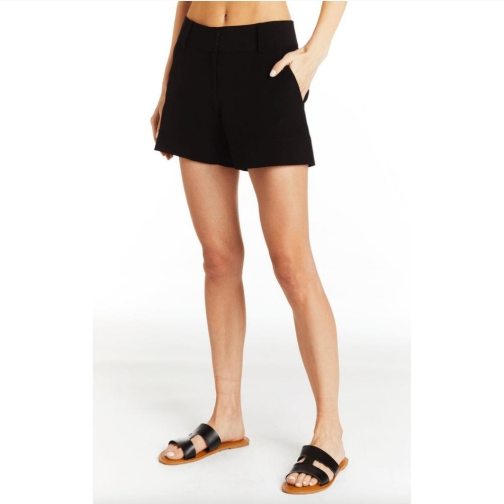 NWT DREW Ariel High Waisted Black Shorts Sz 4